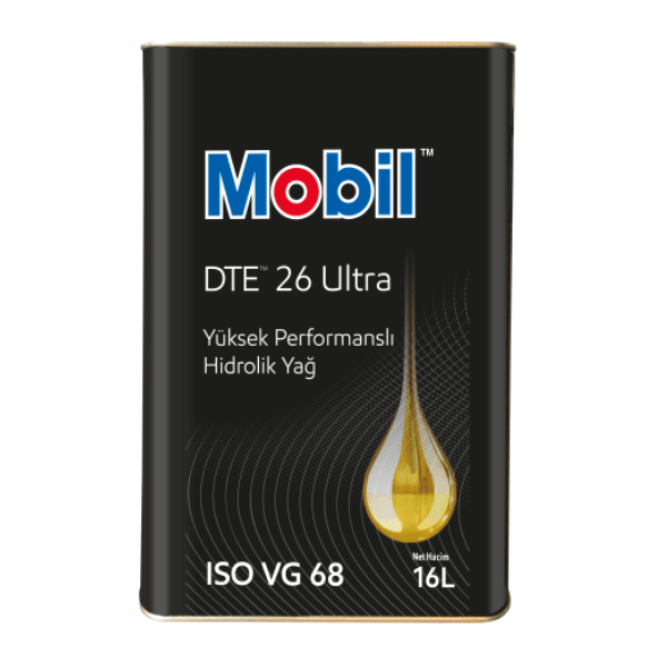 Mobil DTE 26 ISO VG 68 - 16 Litre Hidrolik Yağı